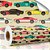 Papel de parede Autoadesivo Infantil Menino Carros Desenho Infantil Colorido Carro Corrida - Imagem 7