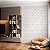 Papel de parede Autoadesivo Quarto Bebê Triângulos Quarto Bebê Verde Rosa - Imagem 4
