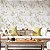 Papel de Parede Adesivo Vinil Mármore Branco e Dourado Sala Quarto Cozinha - Imagem 6