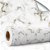 Papel de Parede Adesivo Vinil Mármore Branco e Dourado - Imagem 6