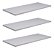 Kit 3 Prateleiras Mdf 60x20 com Suporte Invisível - Imagem 4