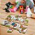 Conjunto 6 Quebra-cabeça Em Mdf 4 Peças Infantil Brinquedo - Imagem 4