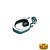 Conector Galvanizado para Haste de Aterramento Speedrite - Imagem 1
