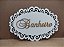 Placa em mdf - Banheiro - Imagem 1