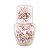 Moringa Francesa Jarra Água com Copo de Porcelana 1,250 ml AZALEIAS SILVESTRE ROSA/ROSA - Imagem 1