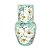 Moringa Francesa Jarra Água com Copo de Porcelana 1,250 ml AZALEIAS BRANCA/TIFFANY - Imagem 1