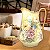 Jarra para Suco Leiteira Suqueira Jarro para Água de Porcelana 2,5 Litros com Colher Bailarina Pintado à Mão AZALEIAS - Imagem 5