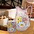 Jarra para Suco Sangria Chá Leiteira 2,5 Litros com 6 Copos de Porcelana 230 ml Pintado à Mão MIX 3 ROSAS - Imagem 6