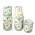 Moringa Jarra de Água Fresca 750 ml com Copo de Porcelana Pintada à Mão AZALEIAS BRANCA/TIFFANY - Imagem 1