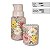 Moringa Jarra de Água Fresca 750 ml com Copo de Porcelana Pintada à Mão ROSAS BRANCA ROSA AMARELA/ROSA - Imagem 3