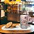 Caneca de Café 100 ml Xícara com Bandeja de Lanche Porcelana Retangular Pintada à Mão ROSA ROSA - ROSA - Imagem 5