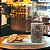 Caneca de Café 100 ml Xícara com Bandeja de Lanche Porcelana Retangular Pintada à Mão AZALEIA ROSA - CARAMELO - Imagem 5