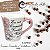 Caneca Tulipa Cônica Chá Café de Porcelana 190 ml Pintada à Mão Salmos Bíblicos Eu sou o Caminho ROSAS ROSA - Imagem 6
