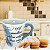 Caneca Tulipa Cônica Chá Café de Porcelana 190 ml Pintada à Mão Salmos Bíblicos A mulher sábia MARGARIDAS BRANCAS - Imagem 5
