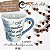Caneca Tulipa Cônica Chá Café de Porcelana 190 ml Pintada à Mão Salmos Bíblicos A mulher sábia MARGARIDAS BRANCAS - Imagem 6