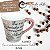 Caneca Tulipa Cônica Chá Café de Porcelana 190 ml Pintada à Mão Salmos Bíblicos Eu e a minha casa AZALEIA BRANCA - Imagem 6