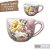 Caneca Jumbo Porcelana Xícara Grande Sopa Cereal 500 ml ROSAS BRANCA ROSA AMARELA - Imagem 1