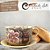 Caneca Jumbo com Prato Consumê de Porcelana 750 ml Xícara Grande de Sopa Cereal AZALEIAS SILVESTRE ROSA MAÇA CARAMELO - Imagem 5