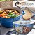 Bowl Tigela Japonesa Cumbuca de Porcelana Cereal Açai 500 ml Pintada à Mão ROSAS ROSA BRANCA - AZUL - Imagem 5