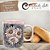 Caneca Café com Leite Chá Reta de Porcelana 230 ml Colorida e Pintada à Mão MARGARIDA BRANCA / ROSA - Imagem 5