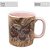 Caneca Café com Leite Chá Reta de Porcelana 230 ml Colorida e Pintada à Mão CEREJAS VERMELHAS / ROSA - Imagem 3