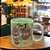 Caneca Café com Leite Chá Reta de Porcelana 310 ml Colorida e Pintada à Mão MAÇA E CEREJA COR VERDE - Imagem 9