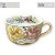KIT 2 Consumê Jumbo Porcelana Xícara Grande Sopa Cereal 750 ml Pintada à Mão AZALEIAS BRANCA ROSA AMARELA - Imagem 5