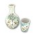 Moringa Bola Grande Jarra Água Fresca com Copo 1,500 Litros Porcelana AZALEIAS BRANCA/TIFFANY - Imagem 2