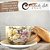 Kit 2 Consumê Jumbo com Prato 500 ml Caneca de Porcelana Xícara Grande Pintada à Mão AZALEIAS BRANCA AMARELA ROSA - Imagem 11