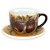 Kit 2 Consumê Jumbo com Prato 500 ml Caneca de Porcelana Xícara Grande Pintada à Mão MAÇAS VERMELHAS - Imagem 3