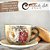 Kit 2 Consumê Jumbo com Prato 500 ml Caneca de Porcelana Xícara Grande Pintada à Mão ROSAS BRANCA VERMELHA - Imagem 11
