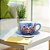 Kit 2 Consumê Jumbo com Prato 500 ml Caneca de Porcelana Xícara Grande Pintada à Mão AZALEIAS SILVESTRE ROSA - Imagem 9