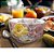 KIT 2 Bowls Tigela Japonesa Cumbuca de Porcelana Açai 500 ml Pintada à Mão ROSAS BRANCA ROSA AMARELA - Imagem 6