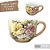 KIT 2 Caneca Jumbo 500 ml Consumê de Porcelana Xícara Grande Pintada à Mão AZALEIAS BRANCA AMARELA ROSA - Imagem 3