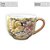 KIT 2 Caneca Jumbo 500 ml Consumê de Porcelana Xícara Grande Pintada à Mão AZALEIAS BRANCA AMARELA ROSA - Imagem 8