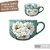 Caneca Jumbo Consume Porcelana Xícara Grande Sopa Cereal 750 ml AZALEIA BRANCA - Imagem 2
