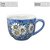 KIT 2 Caneca Jumbo 500 ml Consumê de Porcelana Xícara Grande Pintada à Mão MARGARIDAS BRANCAS - Imagem 9