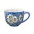 KIT 2 Caneca Jumbo 500 ml Consumê de Porcelana Xícara Grande Pintada à Mão MARGARIDAS BRANCAS - Imagem 2