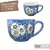 KIT 2 Caneca Jumbo 500 ml Consumê de Porcelana Xícara Grande Pintada à Mão MARGARIDAS BRANCAS - Imagem 6