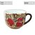 KIT 2 Caneca Jumbo 500 ml Consumê de Porcelana Xícara Grande Pintada à Mão MAÇAS FRUTAS VERMELHAS - Imagem 10