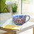 KIT 2 Caneca Jumbo 500 ml Consumê de Porcelana Xícara Grande Pintada à Mão AZALEIA SILVESTRE ROSA - Imagem 12