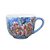 KIT 2 Caneca Jumbo 500 ml Consumê de Porcelana Xícara Grande Pintada à Mão AZALEIA SILVESTRE ROSA - Imagem 4