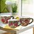 KIT 3 Canecas Jumbo 500 ml Consumê de Porcelana Xícara Grande Pintada à Mão FRUTAS VERMELHAS - Imagem 4