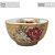 KIT 2 Bowls Tigela Japonesa Cumbuca de Porcelana Açai 500 ml Pintada à Mão ROSAS BRANCA VERMELHA - Imagem 7
