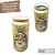 Vaso de Porcelana para Flores Jarro de Louça Grande Tucano 19 cm Pintado à Mão FLORAL AZALEIAS BRANCA AMARELA ROSA - Imagem 2