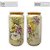 Vaso de Porcelana para Flores Jarro de Louça Grande Tucano 19 cm Pintado à Mão FLORAL AZALEIAS BRANCA AMARELA ROSA - Imagem 3