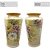 Vaso de Porcelana para Flores Jarro de Louça Grande Pavão 19 cm Pintado à Mão FLORAL AZALEIAS BRANCA AMARELA ROSA - Imagem 3