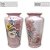 Vaso de Porcelana para Flores Jarro de Louça Grande Pavão 19 cm Pintado à Mão FLORAL ROSAS BRANCA ROSA AMARELA - Imagem 3