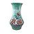 Vaso de Porcelana para Flores Jarro de Louça Grande Oriental 19 cm Pintado à Mão FLORAL AZALEIAS SILVESTRE ROSA - Imagem 1