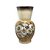 Vaso de Porcelana para Flores Jarro de Louça Grande Abacaxi 19 cm Pintado à Mão FLORAL MARGARIDAS BRANCA - Imagem 1